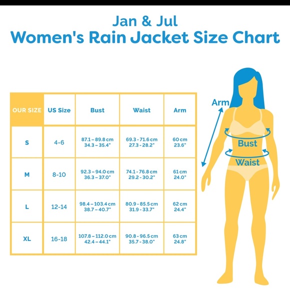 Jan and Jul Women’s Rain Jacket NWT - Picture 13 of 13